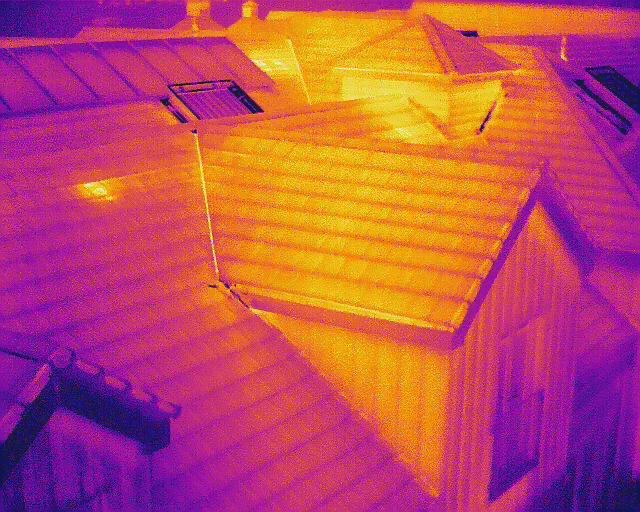 Thermal Imaging Roof Survey Image Wokingham